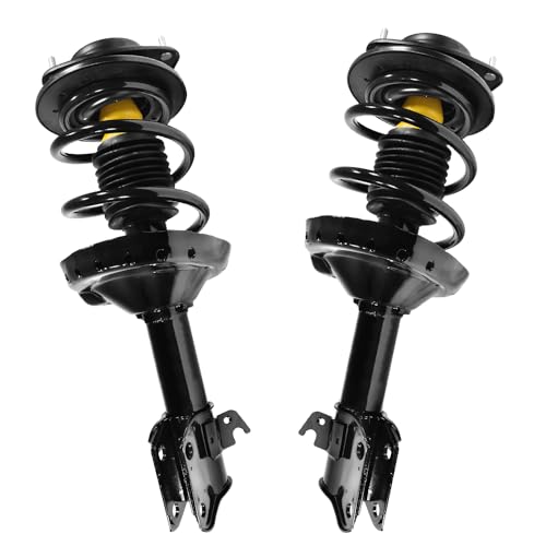 Detroit Axle - 2 Front Struts for 2005 2006 2007 2008 2009 Subaru Legacy Struts with Coil Spring Assembly Replacement Suspension - size: 11923_11924/Pair