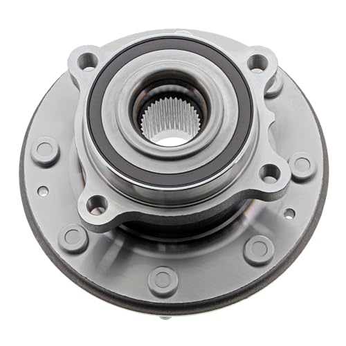 Detroit Axle - 4WD Front Wheel Bearing Hub for 2020-2026 Chevrolet Silverado 2500 HD 3500 HD, GMC Sierra 2500 HD 3500 HD [SRW], Wheel Bearing Hub Assembly 2021 2022 2023 2024 2025 Replacement - size: MB50332/Single