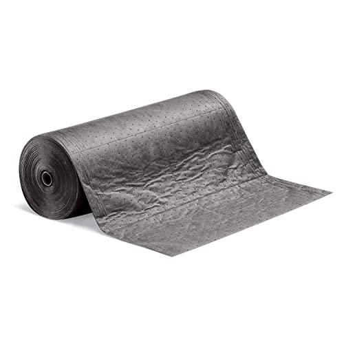 PIG Absorbent Mat Roll | 30" W x 150' L | Lightweight Mat Roll | Absorbs up to 20.1 Gallons per Roll | MAT137