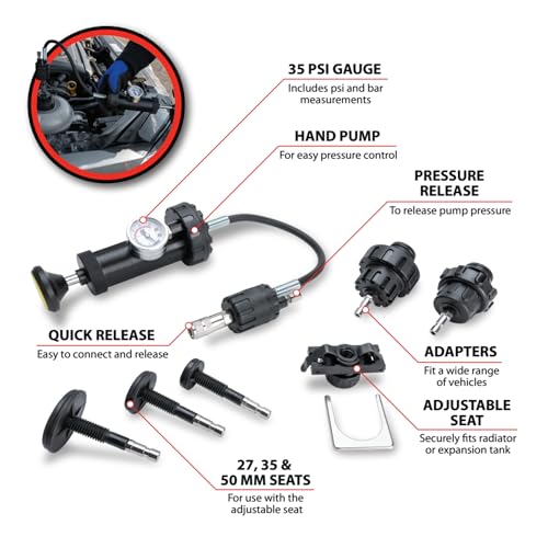 Performance Tool W89746 Radiator Pressure Test Kit