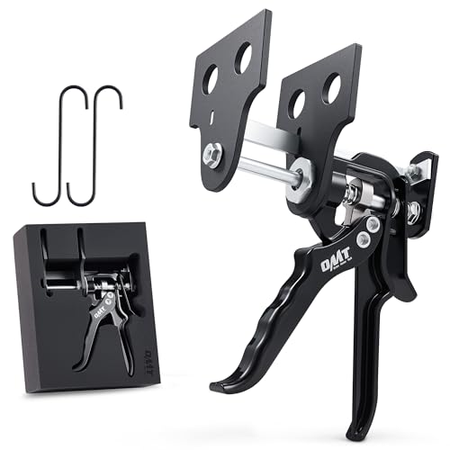 OMT Single Dual Quad Piston Brake Caliper Press Tool for Pad Replacement | Car Brake Maintenance; For DIY Mechanics, Fits Most Cars, Trucks, ATVs, UTVs, SUVs, 377 lb Force, Aluminum & Steel - style: Single&Dual&Quad Piston