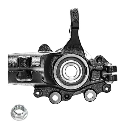 Detroit Axle - Front Steering Knuckles w/Wheel Hub Bearings Struts w/Coil Springs Replacement for 2013-2018 Ford Focus 2.0L - size: 4QU47855/ Big strut kit