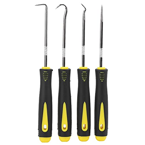Precision Pick and Hook Set, Automotive Pick Tool Set for Car Auto Oil Seal O Ring Seal Gasket Pick Mini Hooks Puller Remover Perfect for Electronic Tools Extended Tool Life