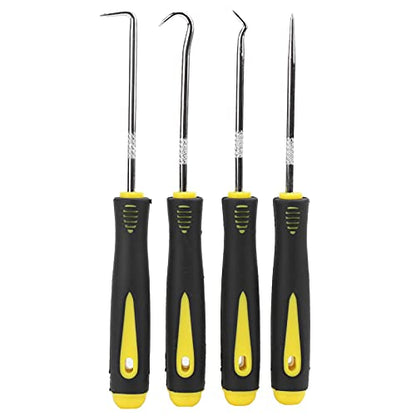 Precision Pick and Hook Set, Automotive Pick Tool Set for Car Auto Oil Seal O Ring Seal Gasket Pick Mini Hooks Puller Remover Perfect for Electronic Tools Extended Tool Life