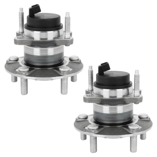 ECCPP 2-Piece 512436 Wheel Hub Bearing for Kia Forte Koup 2010-2013 | for Kia Forte 2010-2013 5 lugs w/ABS Sensor Pre-Greased Sealed - size: 512436*2