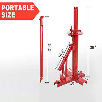 CNNELL Manual Tire Changer Portable Hand Tool Tire Bead Breaker for Garage and Auto Shop