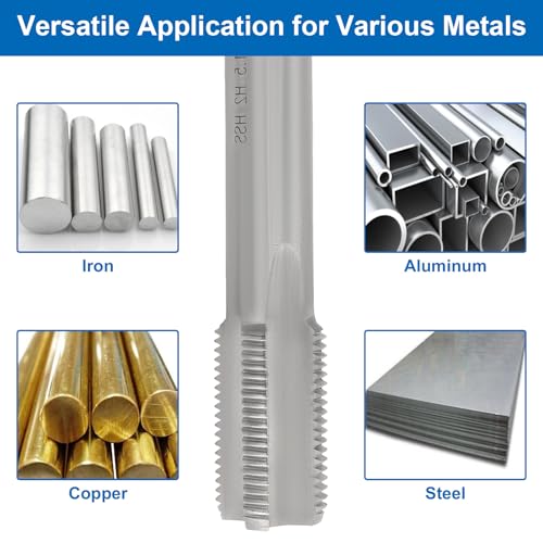 Waziaqoc M18 x 1.5mm Tap and Die Set | Metric, High-Speed Steel, Thread Tap and Die, Various Metals, Right Hand - size: M18 x 1.5mm