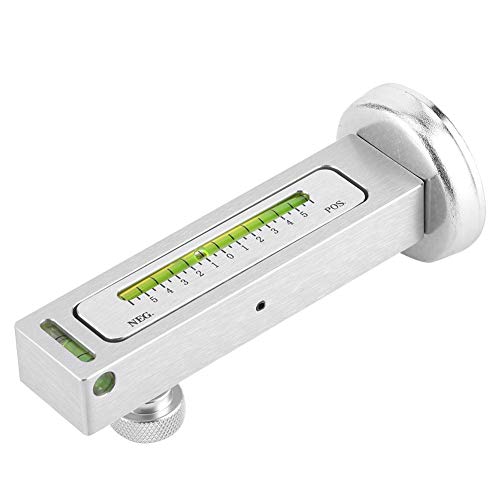 Tbest Wheel Alignment Kit,Adjustable Strong Magnetic Level Gauge Four Wheel Positioner Camber Castor Angle Measure Checking Aid Tool Camber Castor Alignment Magnetic Gauge
