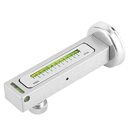 Tbest Wheel Alignment Kit,Adjustable Strong Magnetic Level Gauge Four Wheel Positioner Camber Castor Angle Measure Checking Aid Tool Camber Castor Alignment Magnetic Gauge