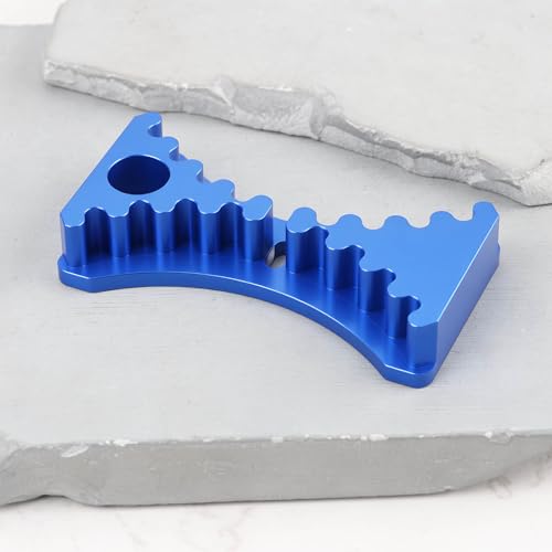 Car Engine Cam Gear Lock Timing Belt Installation Tool Blue Aluminum Compatible with Acura B - color: Blue