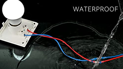 HKS 300PCS Solder Seal Wire Connectors Kit – Waterproof Heat Shrink Butt Terminals – 26-10 AWG – Automotive, Marine, Boat, Home Wiring Repair - color: Mix 26-10 AWG, size: 300PCS