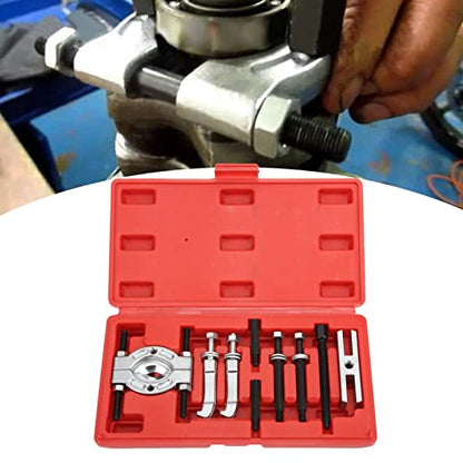Bearing Puller Kit, Bearing Separator, Bearing Puller Set, 9pcs Bearing Separator Puller Set Portable Bearing Removal Tool Kit Metal Bearing Splitter