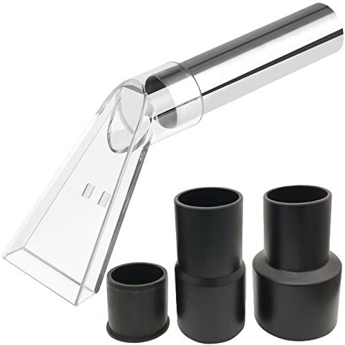 Happy Tree Universal Fit All Existing Shop Vacs with 2-1/2" &1-7/8" &1-1/4" Adapter Wet Extraction Accessory for Upholstery & Carpet Cleaning & Auto Detailing Shop Vac Extractor Attachment Hose Kit - size: Small