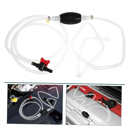 Hand Siphon Pump Fuel Transfer Pump for Gas Siphon Kit Hose for Cars and Fish Tanks
