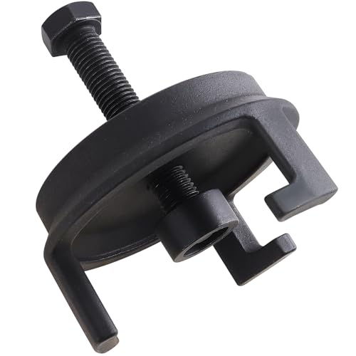 Harmonic Balancer Puller Set, Engine Damper Removal Tool Compatible with GM, Chrysler, Jeep, Dodge, LS Crank Pulley Puller, High Strength Steel for Engine Balancer Replacement