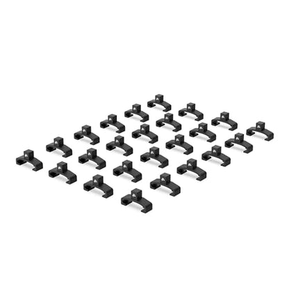 Olsa Tools Black Spring-Loaded Ball Bearing Socket Clips - 24-Pack (1/4-Inch) - Compatible with Olsa Socket Holders - Part: 1135 - color: 1/4-inch Drive, Black