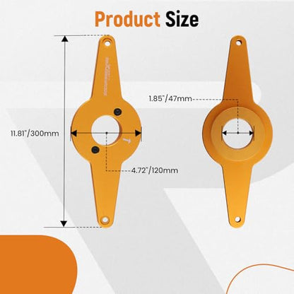 maXpeedingrods Vibration Damper Holding Tool Crankshaft Pulley Removal Shock Absorber for Audi for Seat for Skoda for VW 1.8 2.0 4V TFSi EA888, Replace T10531 - style: T10531