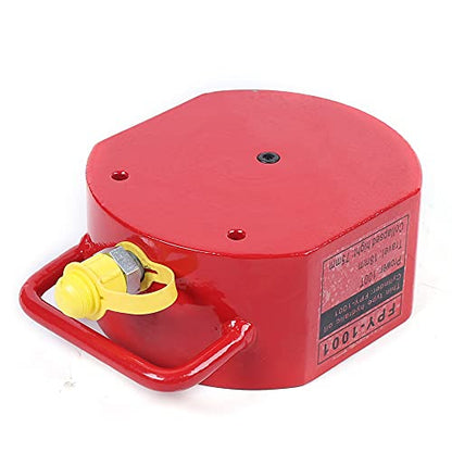 100 Ton Hydraulic Cylinder Jack,Pancake Cylinder Ram, Flat Lift Cylinder 16MM, Body Jack, Mini Hydraulic Floor Jack for Steel, Bridges, Machinery