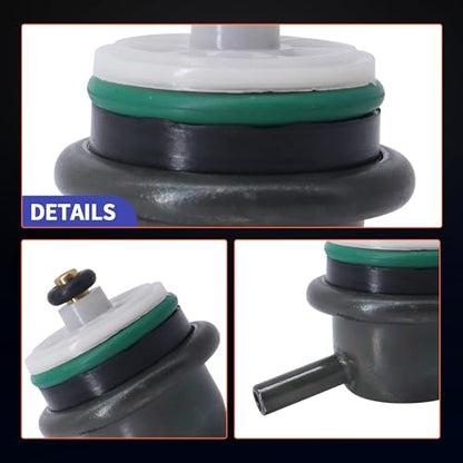 HiSport 217-3073 Fuel Injection Pressure Regulator - Kit with Clip and Snap Ring Compatible with Buick Rainier, Cadillac Escalade, Chevrolet Avalanche 1500 2500, GMC C2500 Pickup Yukon XL, Hummer H2 - size: HSFPR73073