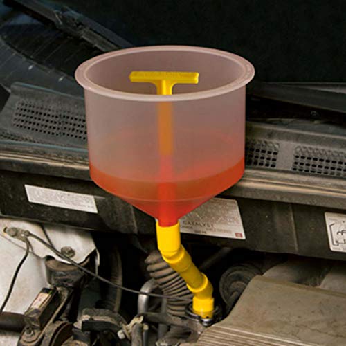 Lisle 24680 Spill-Free Funnel, Standard Adapters, 11 x 7 x 7 inches - style: Standard Adapters