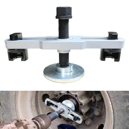 Hub Removal Tool, Universal Hub Puller for Commercial Trucks, Heavy Duty Drive Axle Hub Bearing Puller, Designed for Semi-Trailers Suitable for Class 6-8 Trucks and Equipment.