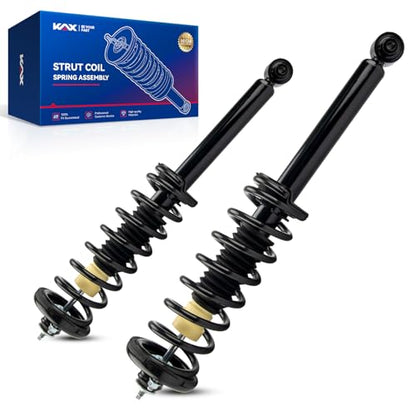 KAX Rear Struts for Accord 2003 2004 2005 2006 2007, Rear Shock Absorber 2004 2005 2006 2007 2008 TL, Quick Complete Struts with Coil Spring Assembly Set of 2, Replace 171372 * 2 - style: 171372 171372