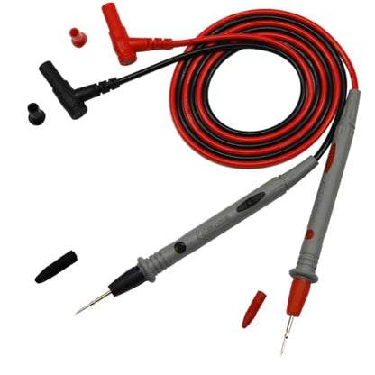 1000V 20A Multimeter Leads, Ultra-Sharp Gold-Plated Probes, Silicone Meter Leads for Fluke, Klein, AstroAI Multimeter and Automotive Testing(40.5in)