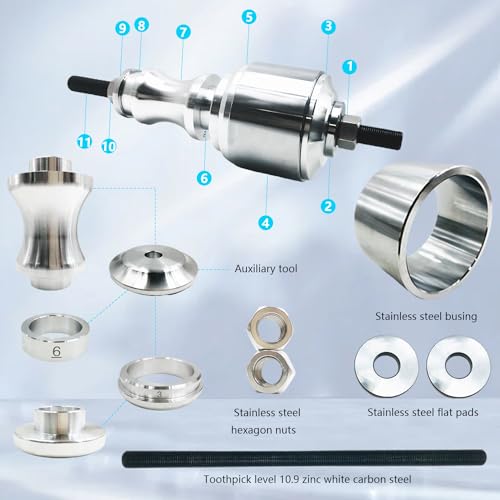 Wheel Bearing Removal Tool Fit for Commander 800 1000 Defender 800 1000 Maverick Outlander Renegade Wheel Bearings No Need for Hydraulic Presses Quick Installation and Removal