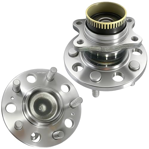 512437 Rear Wheel Bearing Hub Assembly for 2010-2017 Hyundai Azera, Sonata, Tucson, 2008-2016 Kia Cadenza, Optima, Rondo, for Sportage, 52730-3S200 (2PCS) - size: 512437