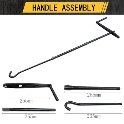 Car Jack 2 Ton Capacity for Pickup Truck 7.76”-16” | Screw Jacks for Car Lift , Spiral Jacks Fit for Ford F150 Truck Chevy Silverado Dodge Ram 1500 - size: 16 inch