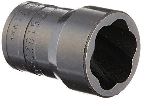 Williams TS51827 1/2 Drive Turbo Socket, 21mm - size: 21 MM