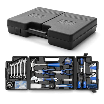 Prostormer 159-Piece Home Tool Set, General Household Tool kit with Storage Case,Household Basic Comlete Home Tool Kit for All Purpose