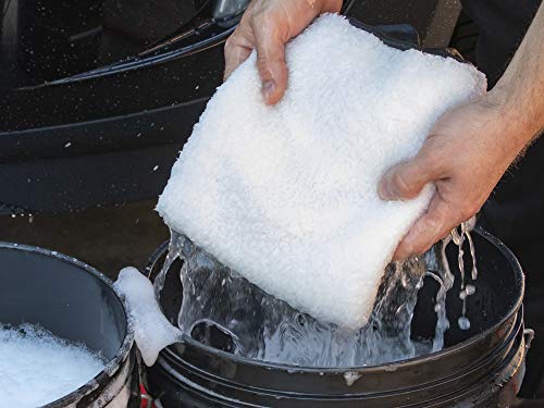 Meguiar's X3002 Microfiber Wash Mitt, Car Wash Mitt for DIY Drivers & Detailers—Designed for Scratch-Free Washing; Use On Exterior Paint and Clear Coat On Cars, Trucks & Suvs - size: 1 Count