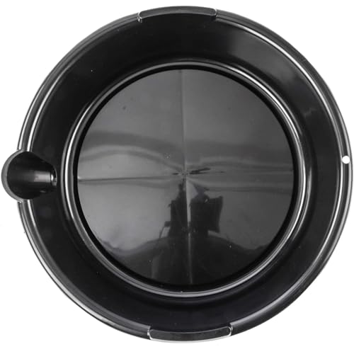 JEGS Drain Pan | 7 Quart Capacity | 13.5in.x 11in.x 4in.| Black | Plastic | For Oil, Transmission & Differential Fluid, And Coolant Collection As Well As Other Uses