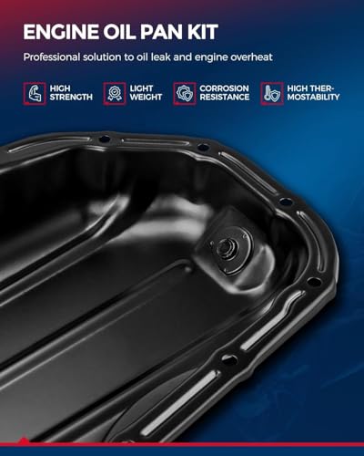 KAX TOP64A Engine Oil Pan Fit for Lexus GS300 1998-2005, Lexus IS300 2001-2005 - color: Engine oil pan, size: TOP64A