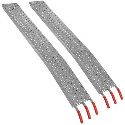 Loading Ramps - Set of Two 69-Inch Ramps for ATVs, Motorcycles, Mowers, Carts, and More - 2200lb Combined Capacity Car Ramp Set by Stalwart - size: 69-Inch