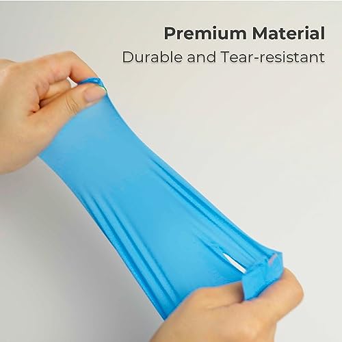 Karat [Large - 1,000 ct] Clear Vinyl Disposable Gloves, Powder-Free, Great Fit, Tear-Resistant for Multi-Purpose (FP-GV1008) - color: Clear, size: Large