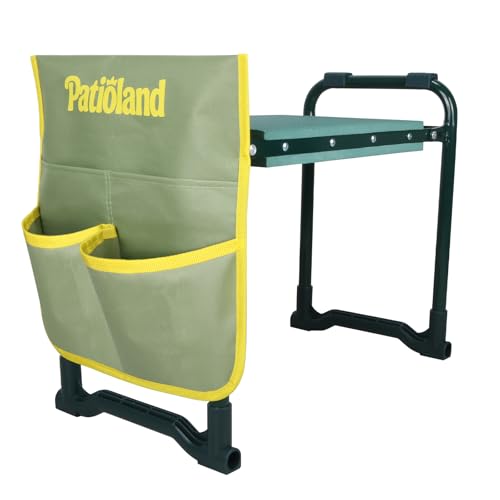 Garden Kneeler and Seat with 1 Tool Bag, 10.2" Widen Heavy Duty Thicken Soft Kneeling Pad, 2-in-1 Folding Garden Stool, Outdoor Yard Work Seat, Ideal Gardening Gifts for Mom, Women, Grandma - size: Model A