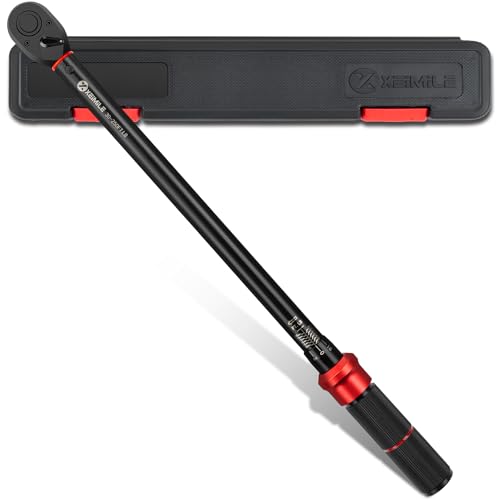 1/2-Inch Drive Click Torque Wrench-30-250Ft.Lb for Car Truck Repair | Adjustable Inch Pound Wrench (40-339Nm), Dual Range 72T Dual-Direction, 3% Precision for Motorcycle Heavy Equipment Farm DIY - size: 1/2"DR. 30-250 Ft-Lb