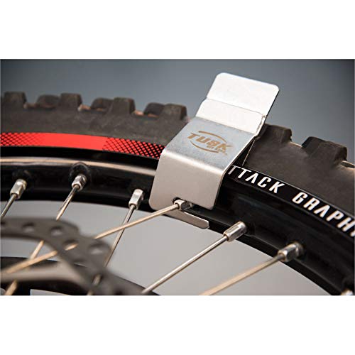 Tusk Motorcycle Tire Bead Tool – Heavy-Duty Tire Changing Tool for Front and Rear Tires, Durable Steel Construction, Compact for Shop or Trail Use