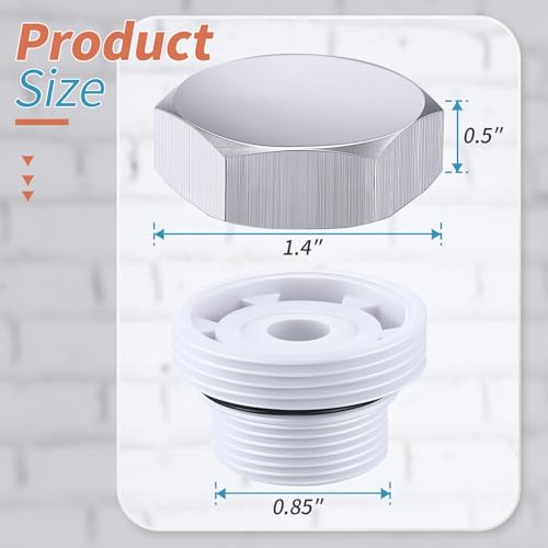 1 Pack Vacuum Breaker Repair Kit Replacement for VACVBKX1B Heavy Duty Metal Vacuum Breaker Replacement Kit for Traditional Anti Siphon Frost Free Sillcock Valves Anti Siphon Valve Repair Kit