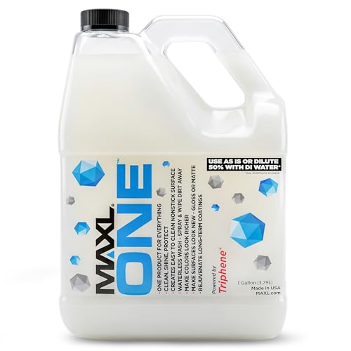 MAXLONE™ Car Spray with Triphene® All Purpose Waterless Detailer 1 Gallon | Quick Spray & Wipe, Clean, Shine, Protect Paint, Glass, Wheels, and Trim Without Pre-Washing (1 Gallon) - style: 1 Gallon