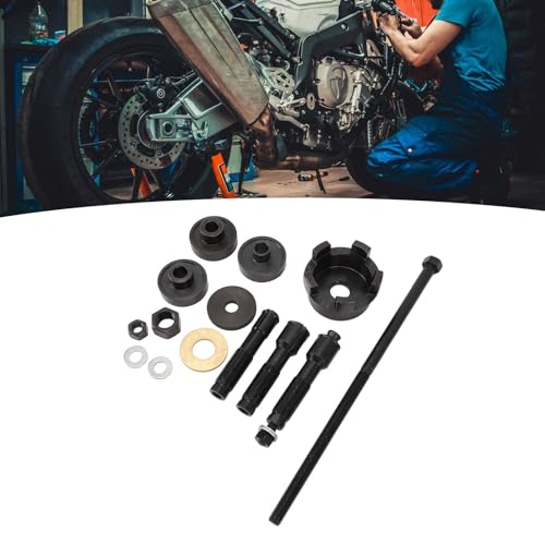 14Pcs Wheel Bearing Puller Tool Kit, Professional Wheel Bearing Remover and Installer Set, Efficient Labor Saving Multifunction for 0.75in 1in 25mm Bearings, Durable Metal Construc