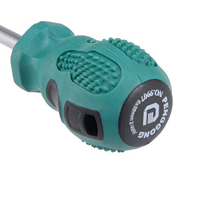 uxcell #2 Phillips Screwdriver 1.5 Inch Round Shaft Non Slip Comfortable Handle - size: PH2 x 1.5"