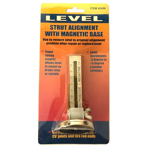 Wheel Alignment Front End Toe Gauge and Magnetic Strut Alignment Level Tool