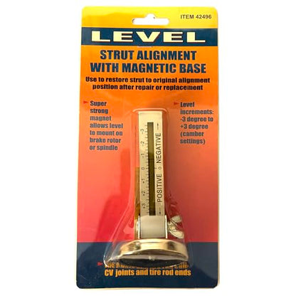 Wheel Alignment Front End Toe Gauge and Magnetic Strut Alignment Level Tool