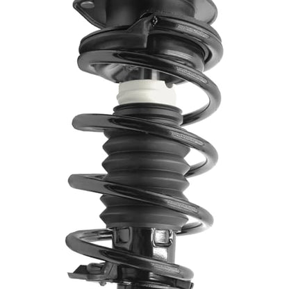 Detroit Axle - 2 Front Struts for 2011-2016 Mini Cooper Countryman Paceman without Sport Suspension 2012 2013 2014 2015, Complete Struts with Coil Spring Assembly Replacement Shocks - size: 11965_11966/PAIR
