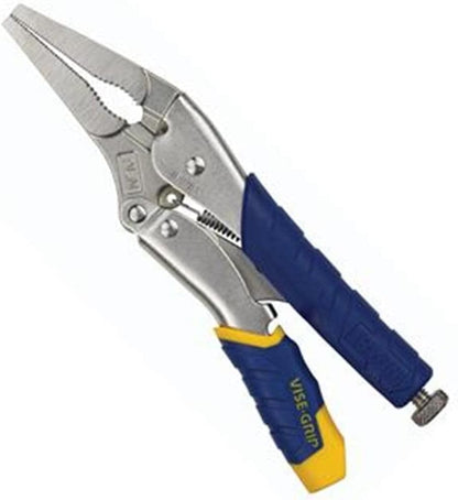 IRWIN VISE-GRIP Locking Pliers, Fast Release, Long Nose with Wire Cutter, 9-Inch (IRHT82582) (Pack of 5) - size: One Size (Pack of 5)