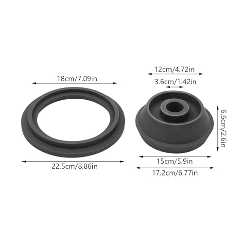 Wheel Balancer Cone,36mm Universal Wheel Balancer Adapter Cone Set, Flange Disc Wheel Balancer Adapter Cone for Cars, Trucks, Caravans, SUVs