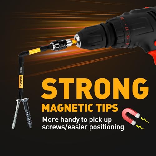 6-Piece Phillips Bit #2 Impact, 2 Inch Magnetic Phillips Head Drill & Screwdriver Bit with Magnetic Bit Holder, S2 Steel, 1/4" Hex Shank, PH2 for Impact Driver, Professional & DIY Use - style: 6-Piece